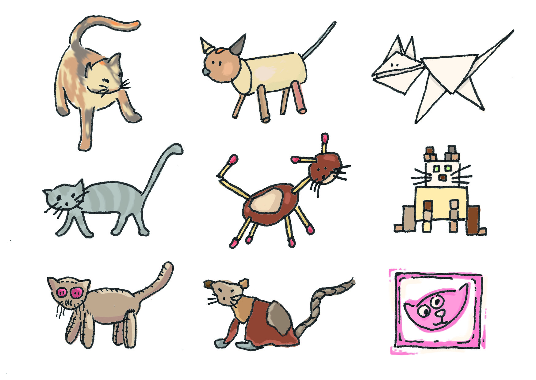 Katzen...